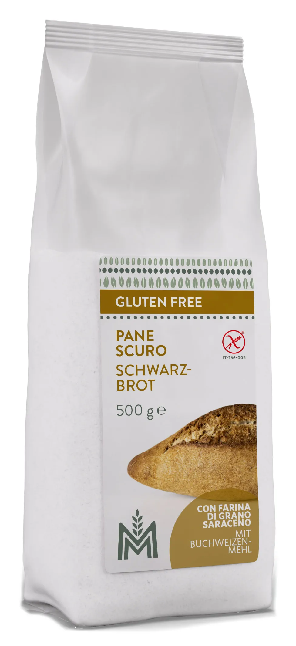 Backmischung Schwarzbrot glutenfrei