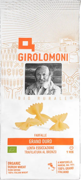 Farfalle di grano duro 500g Girolomoni BIO