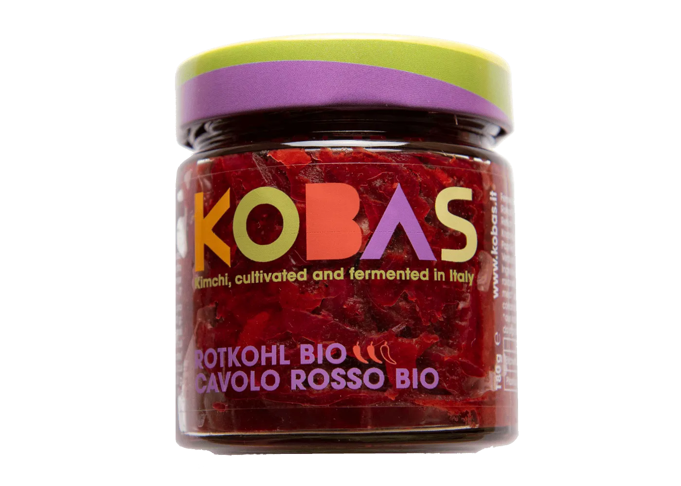 Kimchi mit Rotkohl Bio 