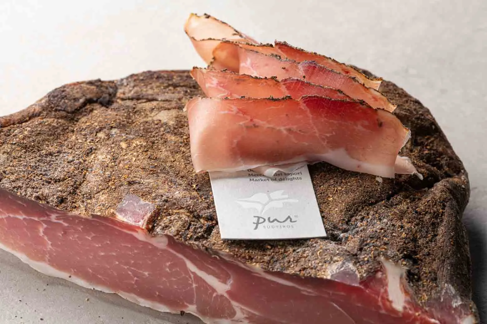 Speck Alto Adige IGP mezza baffa Bio