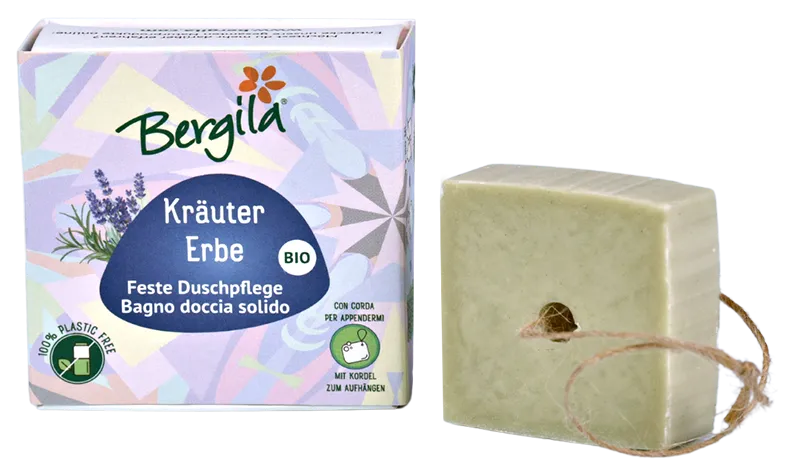 Feste Duschpflege Kräuter Bio