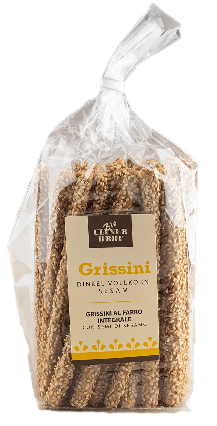 Grissini farro integrale con sesamo Bio