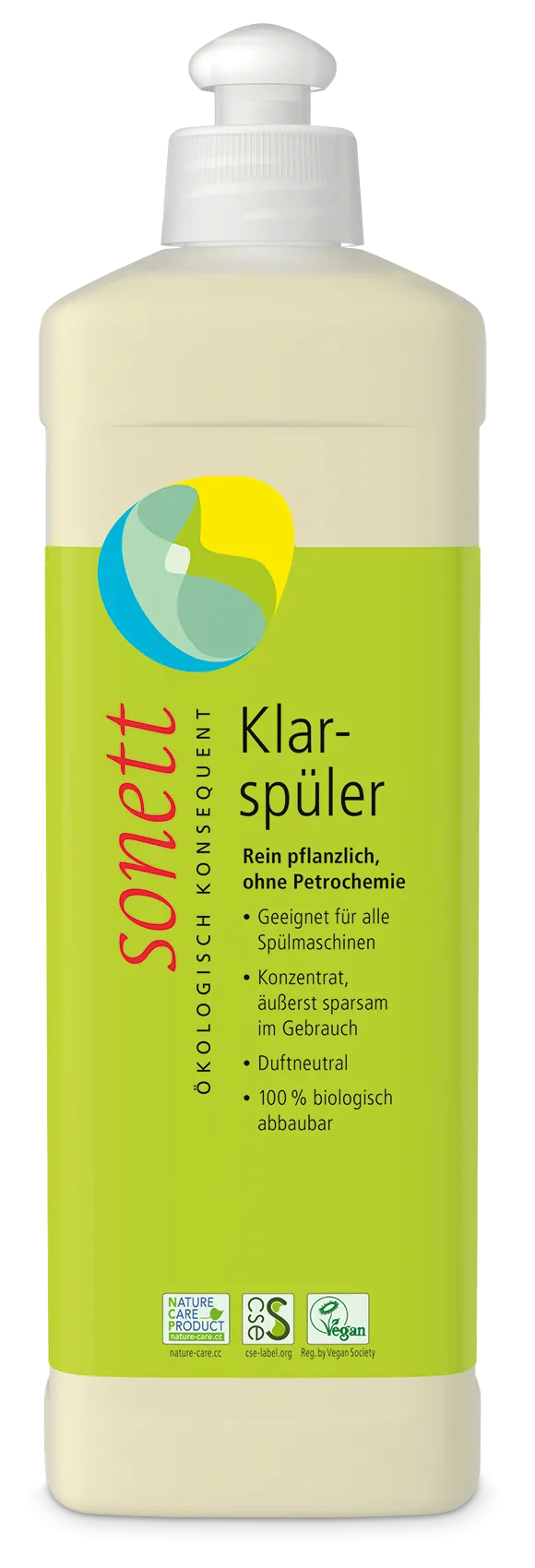 Klarspueler 500ml Sonett BIO