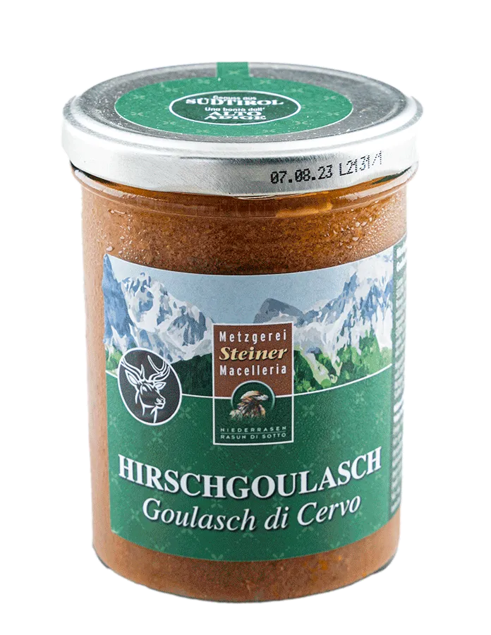 Gulasch vom Hirsch