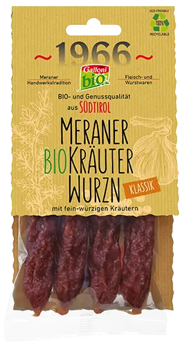 Kaminwurzen  Erbe classiche Bio