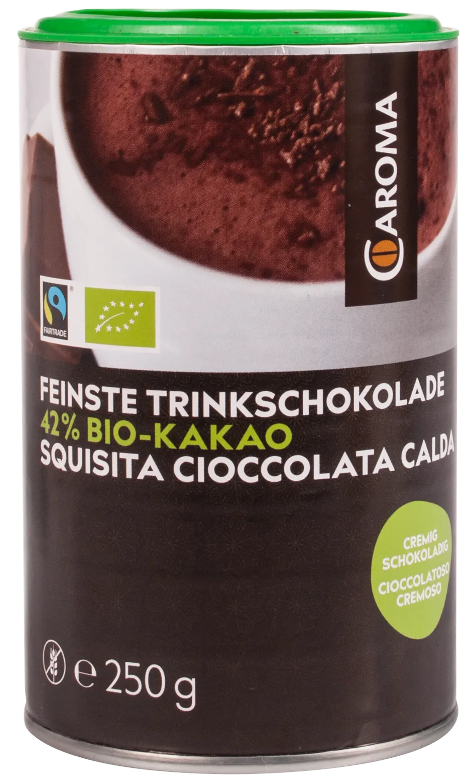 Feinste Trinkschokolade Bio Pulver