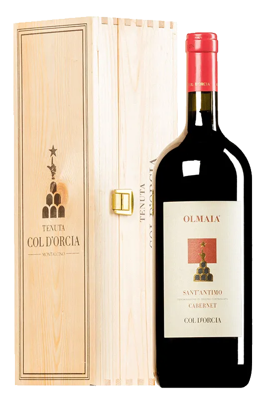 Sant´ Antimo Cabernet DOC Olmaia Col d´ Orcia 16 + HK BIO 2016