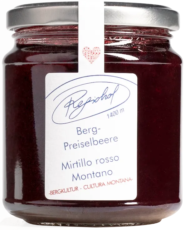 Mirtillo rosso di montagna Composta