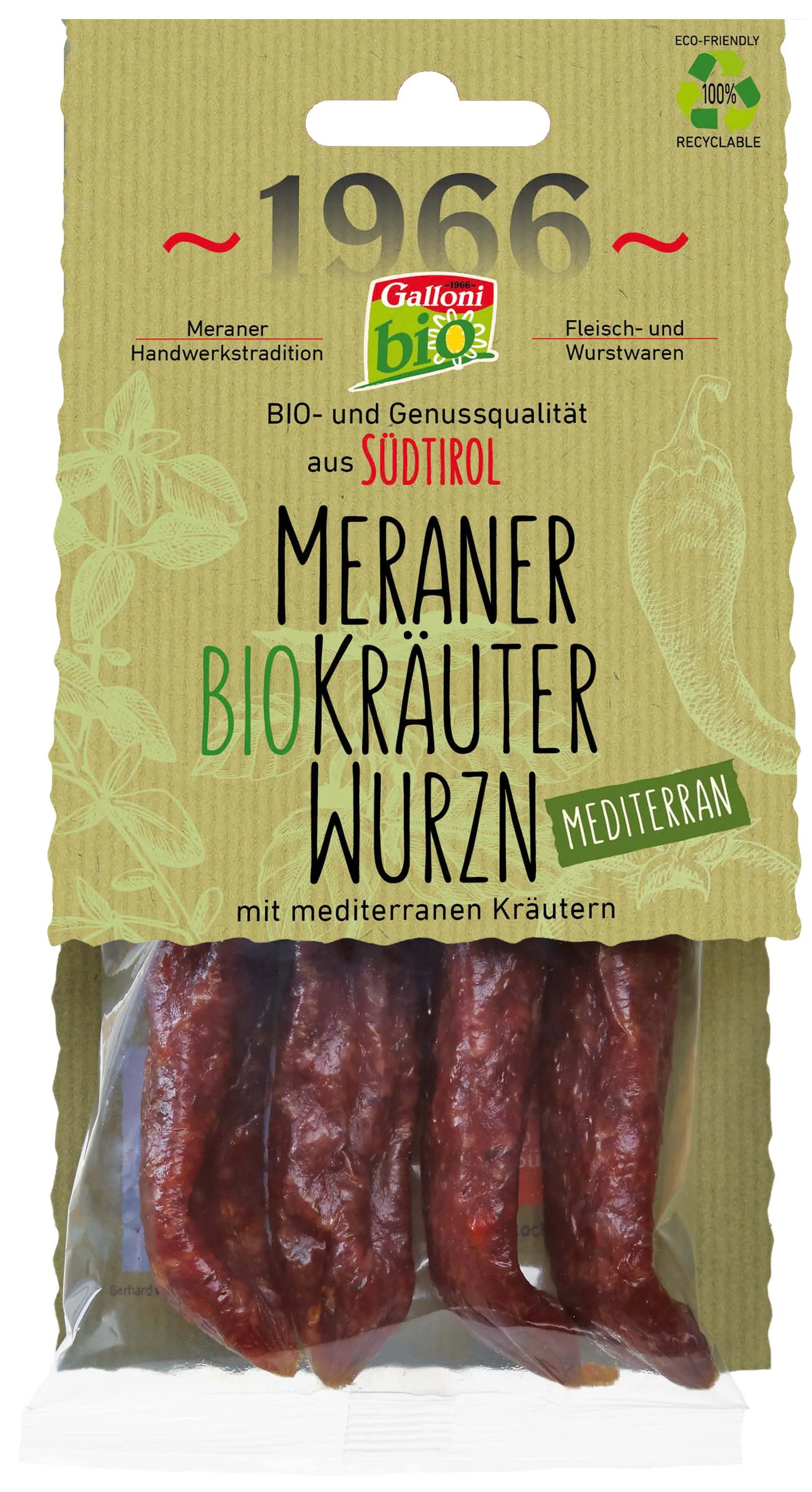 Kaminwurzen „mediterraneo“ bio