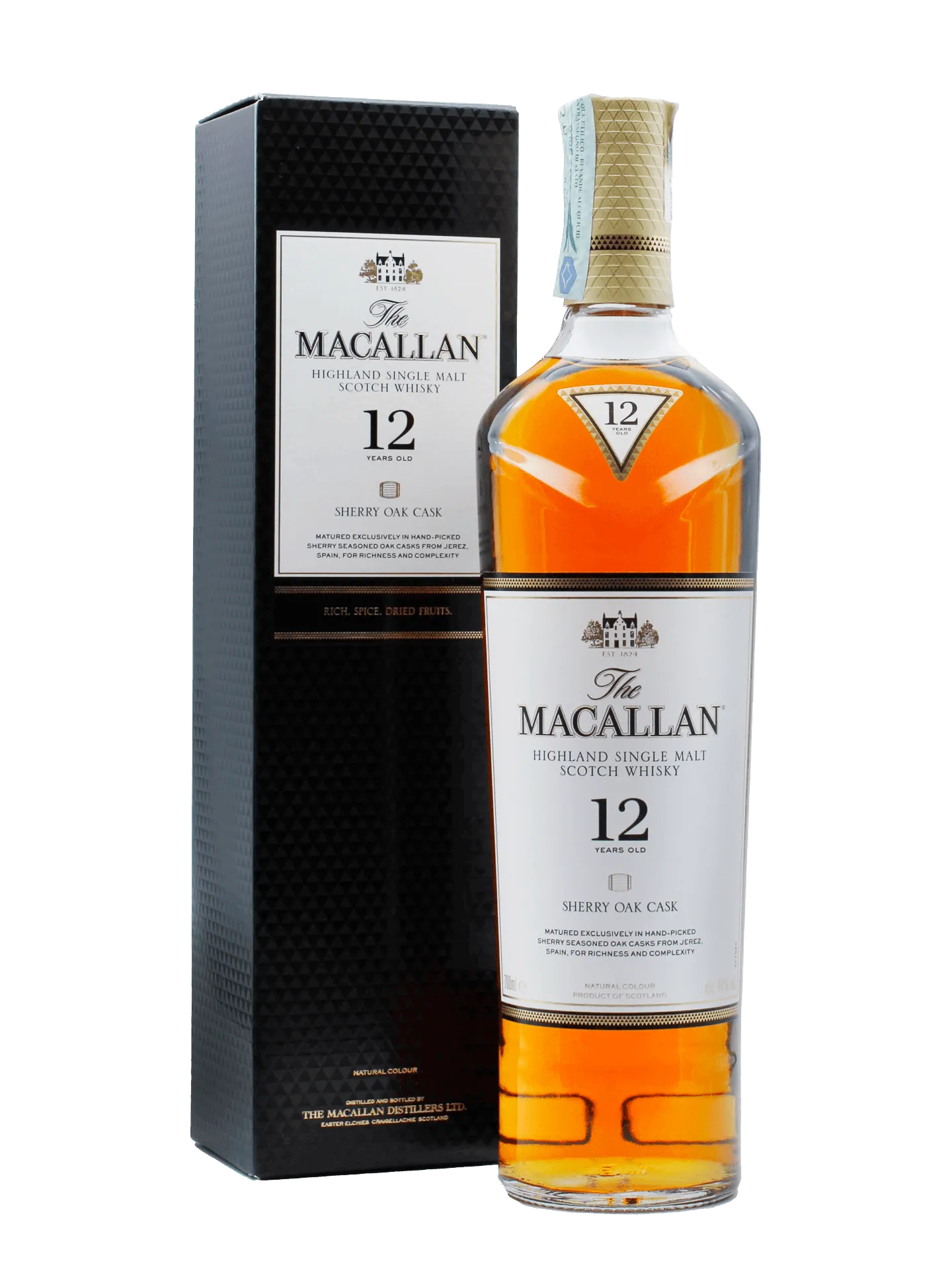 Whisky 12Y Sherry OAK The Macallan