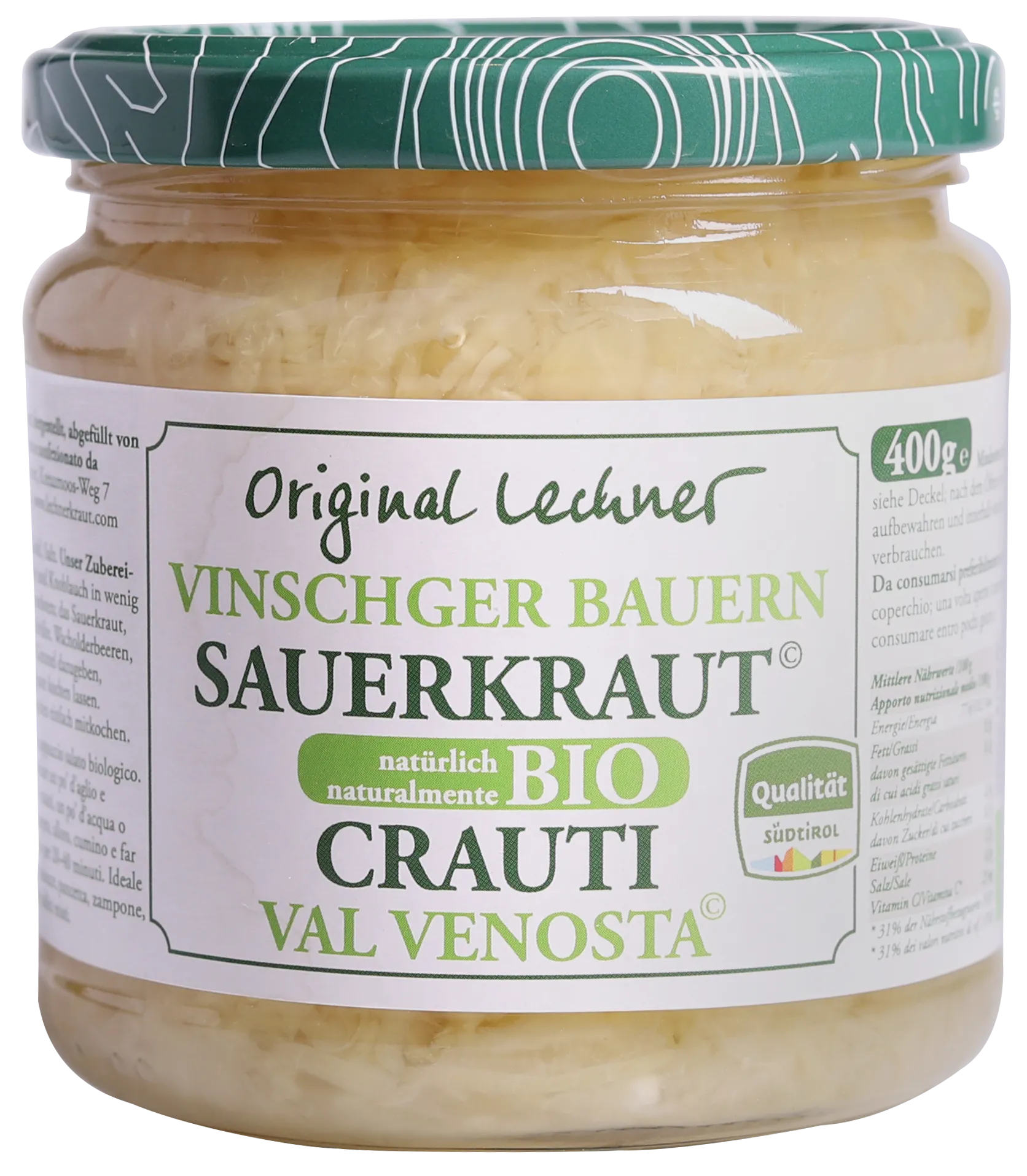 Vinschger Sauerkraut Bio