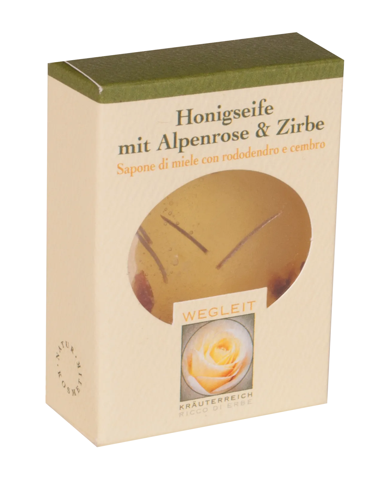 Honigseife mit Zirbe und Alpenrose Bio