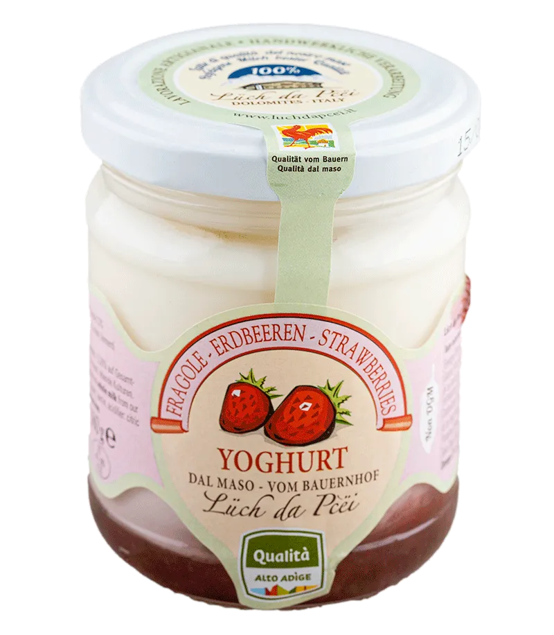 Erdbeer-Joghurt vom Bauernhof