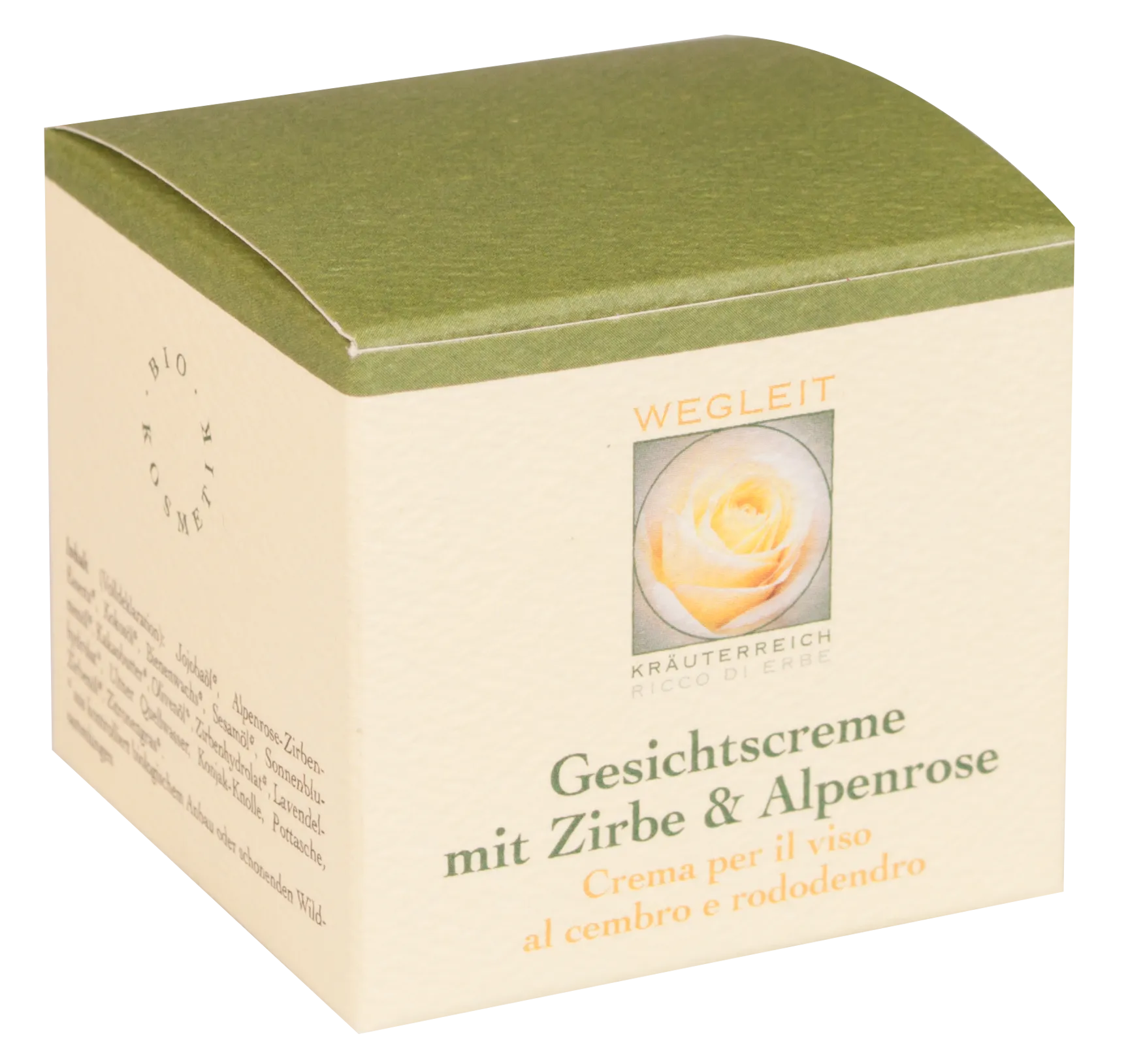 Gesichtscreme Zirbe und Alpenrose Bio