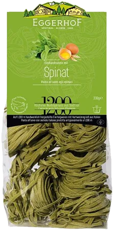 Tagliatelle agli spinaci 