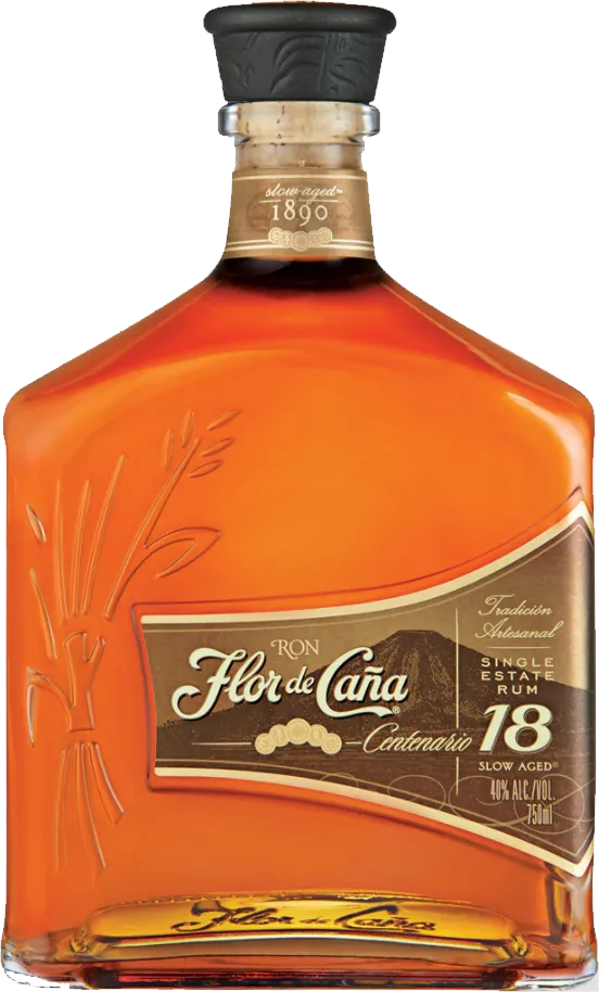 Rum Centenario 18 Y Flor de Cana